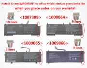 537077-3S1P, 11.4V 55Wh batteries 537077-3S1P, 11.4V 55Wh batteries